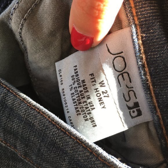 Joes Jeans Women Denim‎ Size 27 Honey Fit Stretch Curvy Flare Gigi Wash Bootcut - Picture 8 of 10